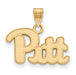 14ky University of Pittsburgh Small Pitt Pendant