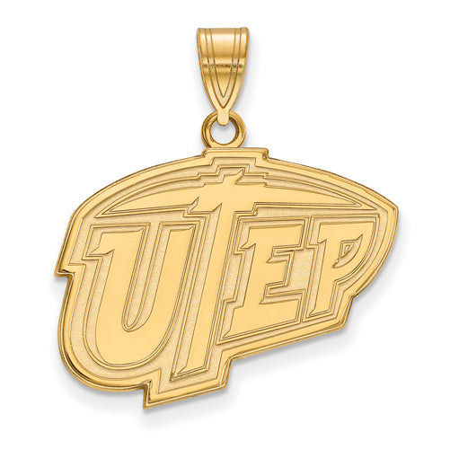 SS w/GP The University of Texas at El Paso Large UTEP Pendant