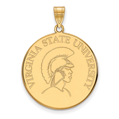10ky Virginia State University XL Disc Pendant