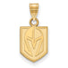 GP Sterling Silver LogoArt Vegas Golden Knights Small Pendant