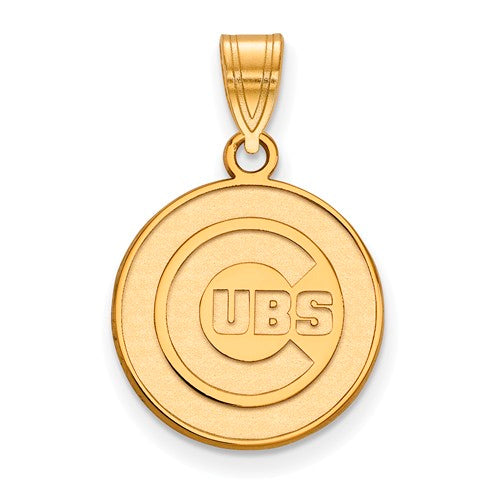 14ky MLB  Chicago Cubs Medium Pendant