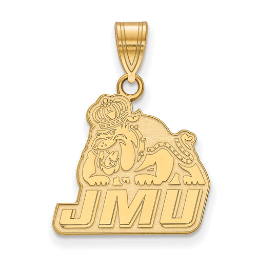 14ky James Madison University Medium JMU Dukes Pendant