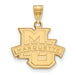 10ky Marquette University Medium Athletics Pendant