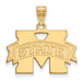 14ky Mississippi State University Medium M w/ STATE Pendant