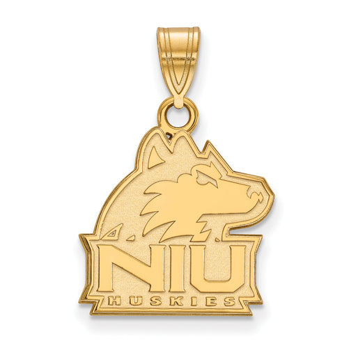 14ky Northern Illinois U Medium N-I-U Huskies Pendant