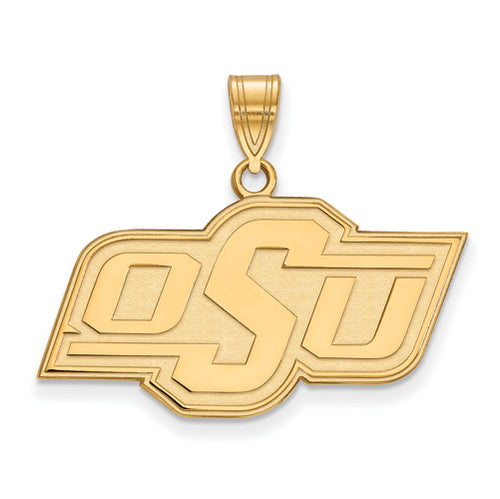 SS w/GP Oklahoma State University Medium Pendant