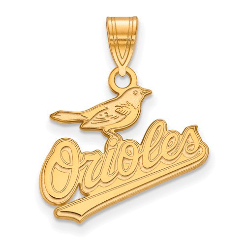 14ky MLB  Baltimore Orioles Medium Pendant