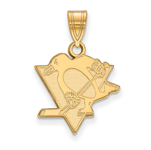 SS w/GP NHL Pittsburgh Penguins Medium Pendant