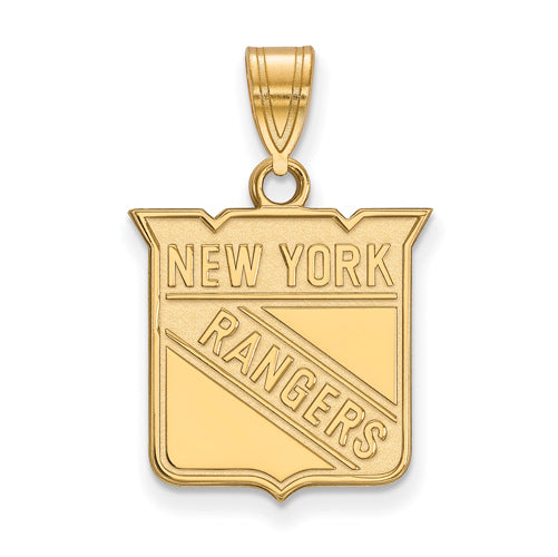 SS w/GP NHL New York Rangers Medium Pendant