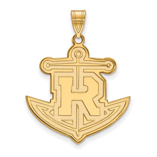 14ky Rollins College XL Anchor Pendant