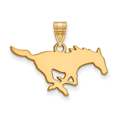 SS w/GP Southern Methodist University Medium Pendant
