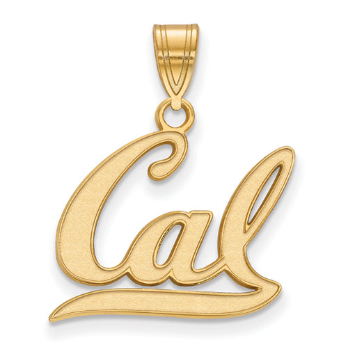 SS w/GP Univ of California Berkeley Medium Pendant