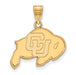 10ky University of Colorado Medium Buffalo Pendant