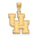 SS w/GP University of Houston Medium Logo Pendant