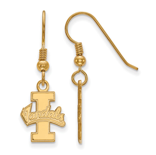 SS w/GP University of Idaho Small Vandals Dangle Earrings
