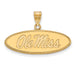 10ky University  of Mississippi Medium Oval Ole Miss Pendant