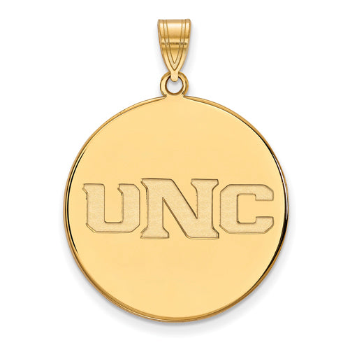 SS w/GP University of Northern Colorado XL Disc Pendant