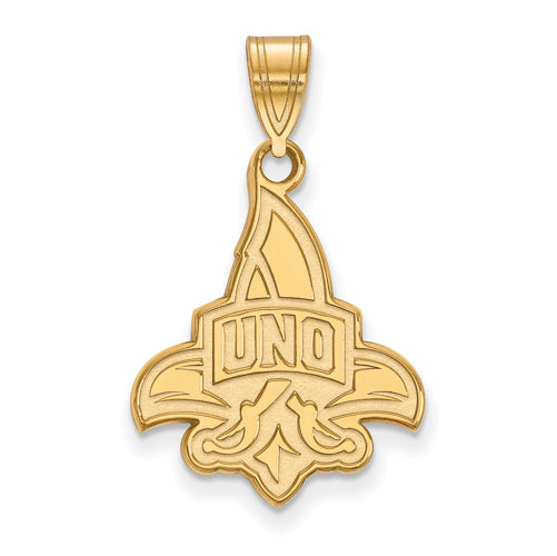 10ky University of New Orleans Large Pendant