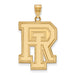14ky University of Rhode Island XL Pendant