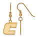 SS w/GP The U of Tennessee at Chattanooga Sm Dangle Earrings