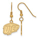 SS w/GP The U of Texas at El Paso Small UTEP Dangle Earrings