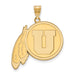 SS w/GP University of Utah XL Pendant