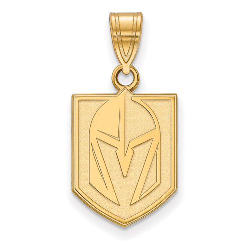 GP Sterling Silver Vegas Golden Knights Medium Pendant