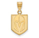GP Sterling Silver LogoArt Vegas Golden Knights Medium Pendant