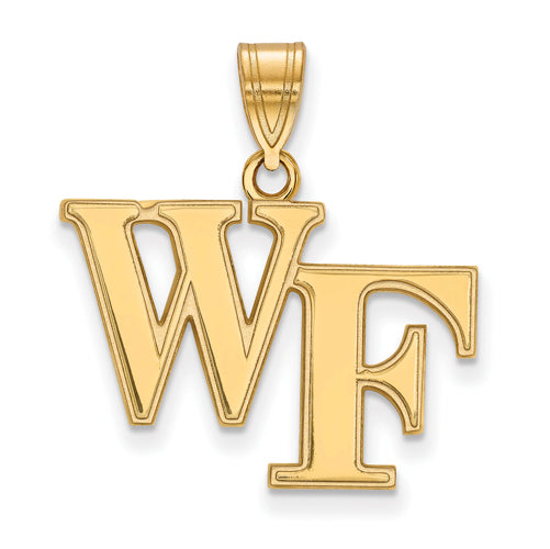 10ky Wake Forest University Medium WF Pendant