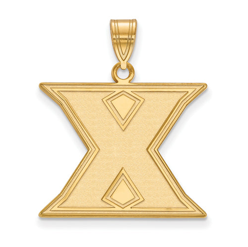 SS w/GP Xavier University Large Pendant