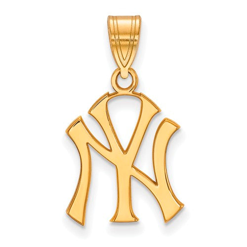 14ky MLB  New York Yankees Medium NY Pendant