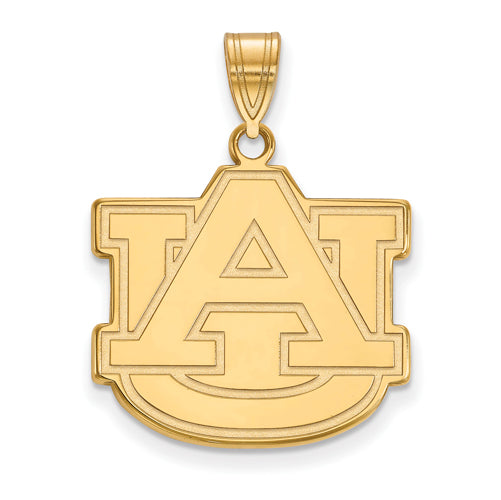 SS w/GP AU Auburn University Large Pendant