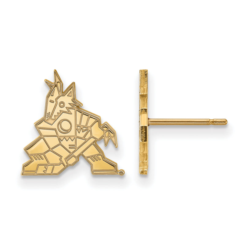 10ky NHL Arizona Coyotes Small Post Earrings