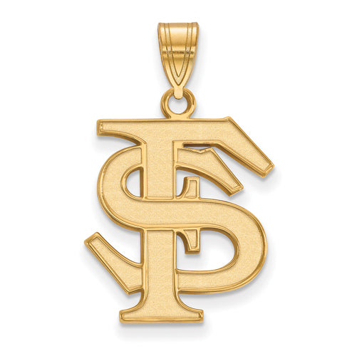 10ky Florida State University Large FS Pendant