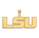 14ky Louisiana State University Large LSU Pendant