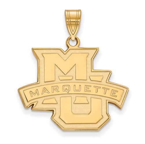 14ky Marquette University Large Athletics Pendant