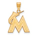 14ky MLB  Miami Marlins Large Pendant