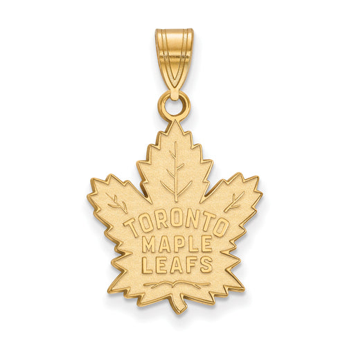 14ky NHL Toronto Maple Leafs Large Pendant
