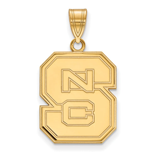 10ky North Carolina State University Large Pendant