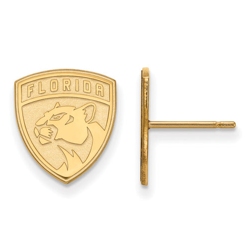 10ky NHL Florida Panthers Small Post Earrings