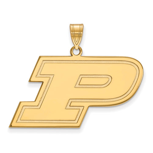 14ky Purdue Large Pendant