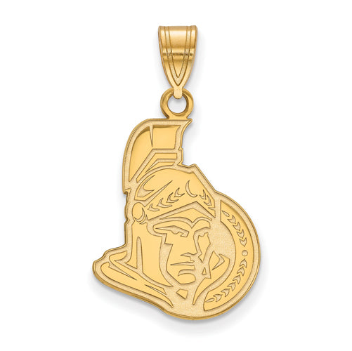 SS w/GP NHL Ottawa Senators Large Pendant