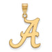 10ky University of Alabama Large A Pendant