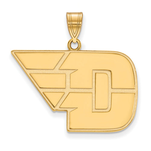 SS w/GP University of Dayton Large Pendant