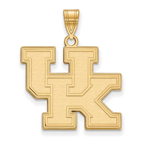 SS w/GP University of Kentucky Large UK Pendant