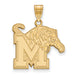 10ky University of Memphis Large Tigers Pendant