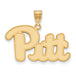 SS w/GP University of Pittsburgh Large Pitt Pendant