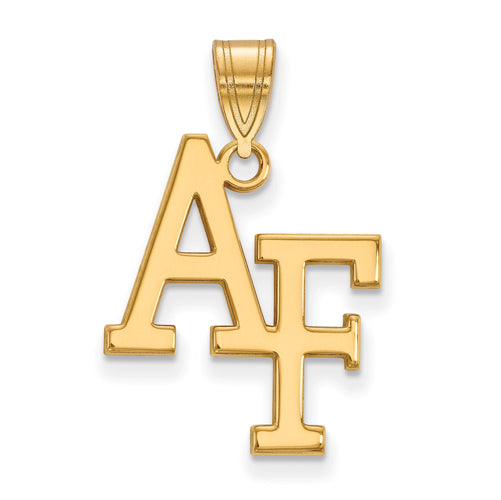 SS w/GP US Air Force Academy Large Pendant