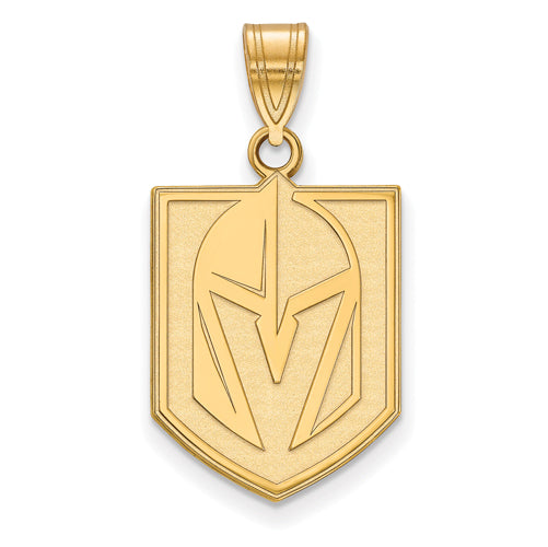 GP Sterling Silver Vegas Golden Knights Large Pendant