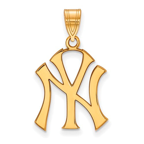 14ky MLB  New York Yankees Large NY Pendant